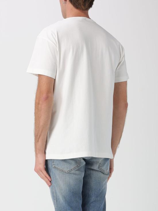 DIESEL Short Sleeve T-Shirt for Men A202970JMBB141 WHITE DOM