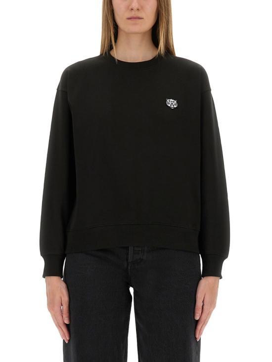 KENZO Happy Tiger Embroidered Sweatshirt 2SW252 4MF 99J