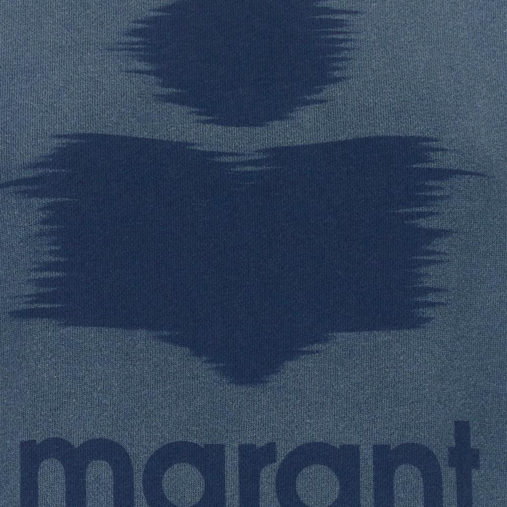 Isabel Marant Indigo Fleece MOBYLI Sweatshirt SW0011FA C1M04E 30IN