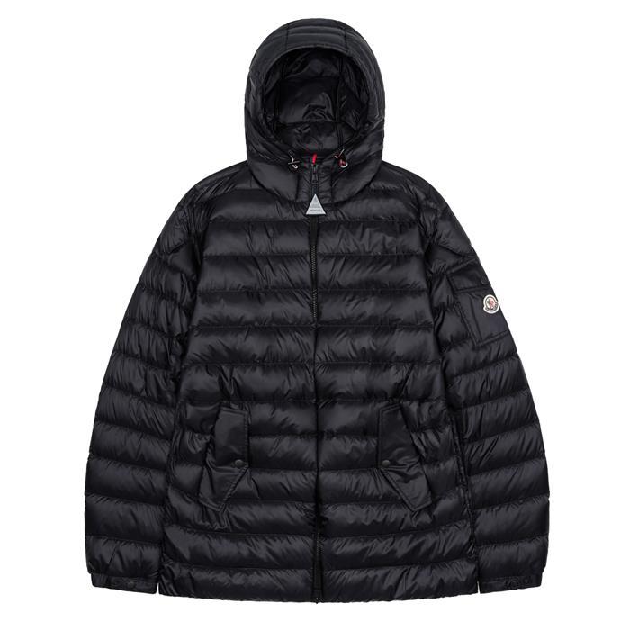 Moncler OAHU Hooded Short Down Parka Jacket Black Men's