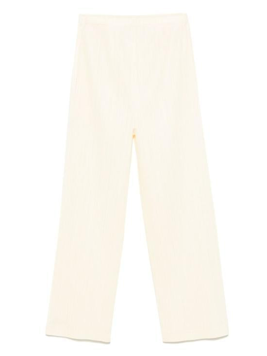 PLEATS PLEASE Pleated Jogger Sweatpants PP56JF38304 BEIGE DOM