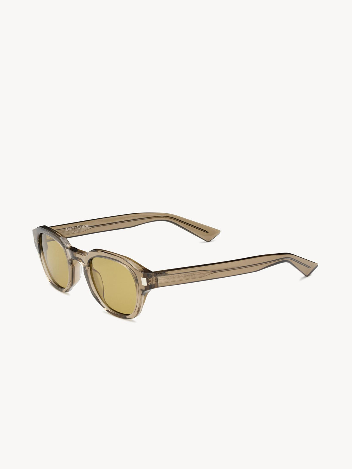 Saint Laurent Black Acetate Cat-Eye Sunglasses