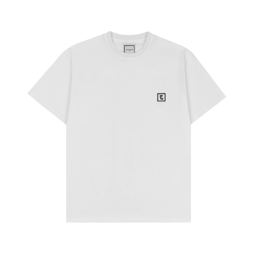 WOOYOUNGMI Cotton Back Logo T-Shirt White Men’s