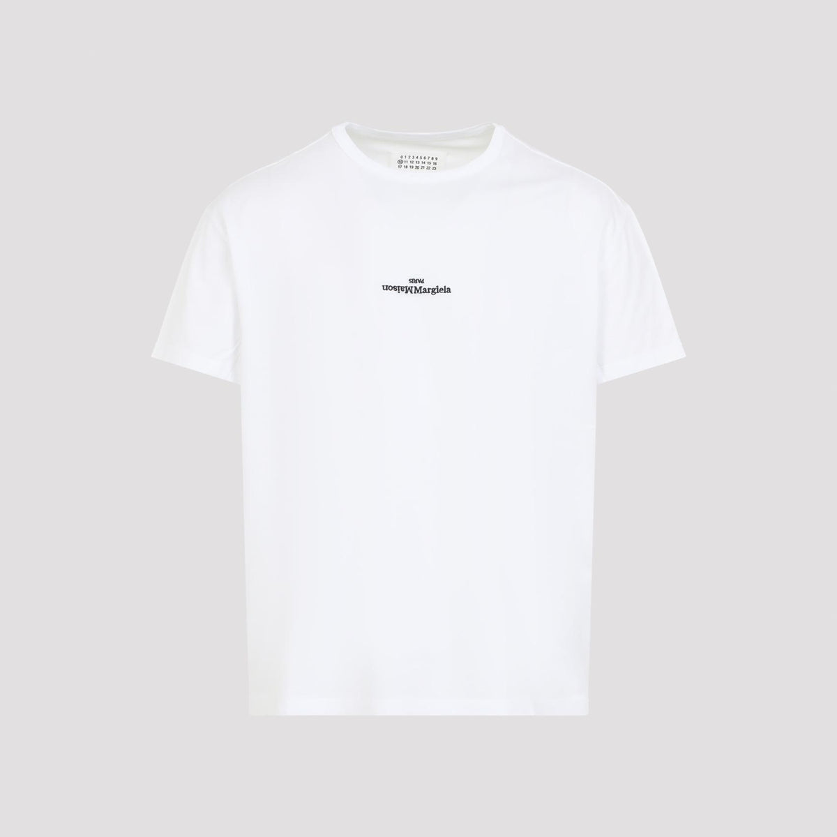 Maison Margiela Cotton Short Sleeve T-Shirt White Men