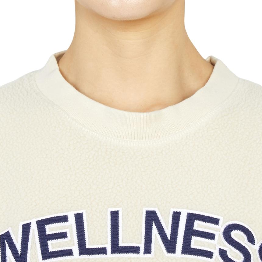 SPORTY&RICH Women’s Crewneck Sweatshirt Cream