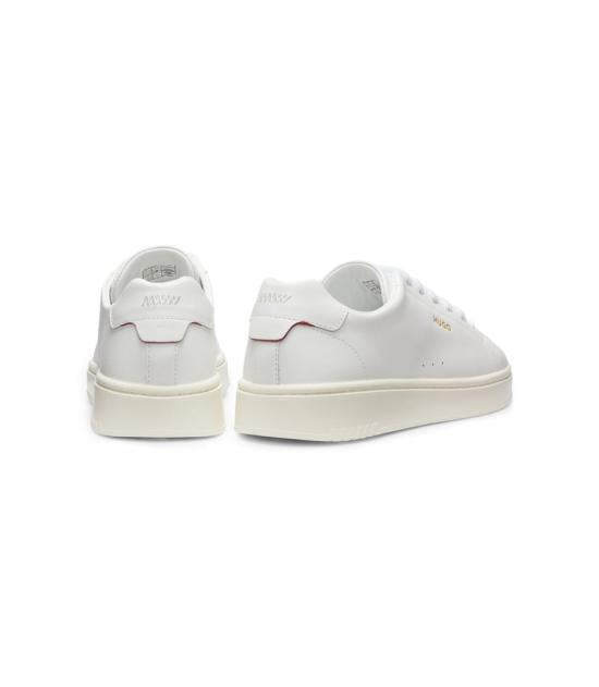 HUGO BOSS Leather Low-Top Sneakers for Men 50569002 100 WHITE DOM