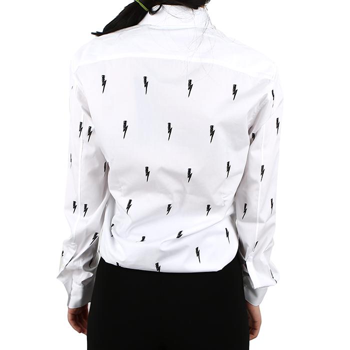 Neil Barrett Women’s Lightning Print Shirt