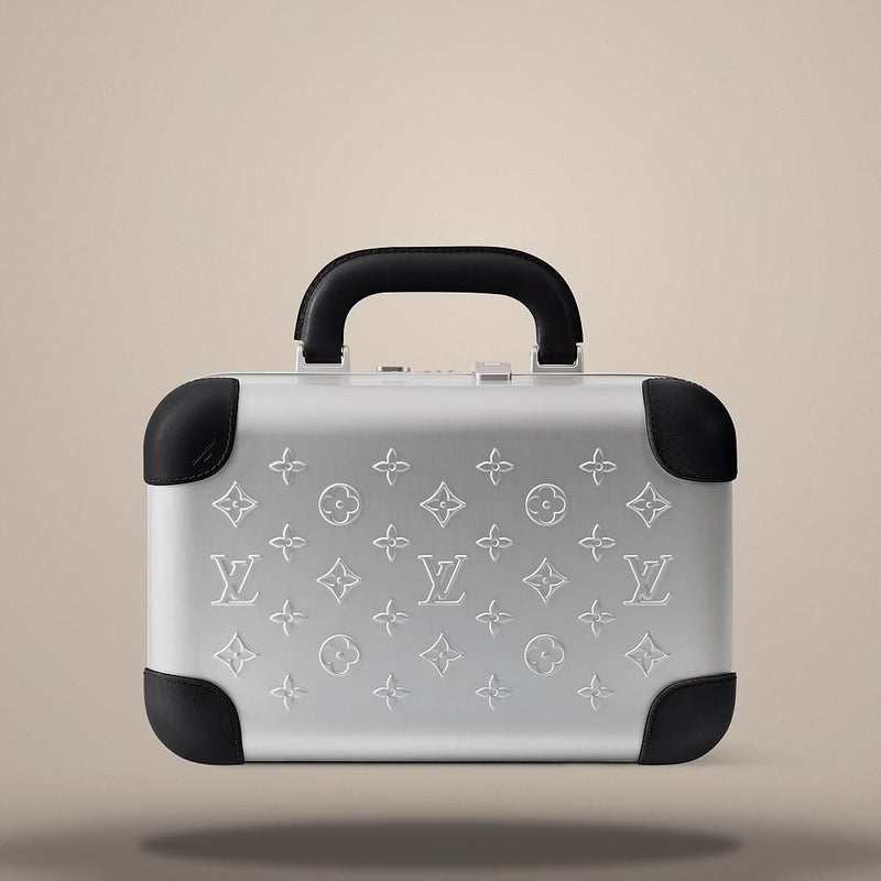 Louis Vuitton Silver Vanity Case Crossbody Bag M29349