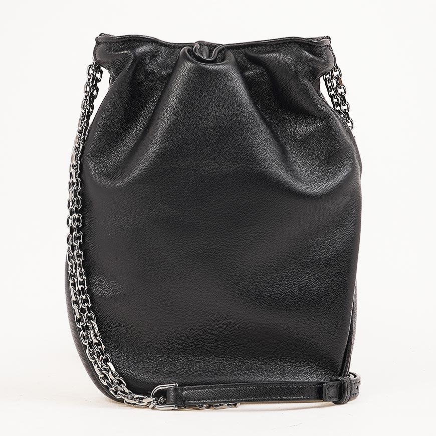Roger Vivier Women's Pilgrim Mini Black Shoulder Bag