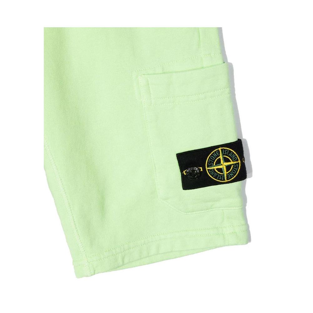 STONE ISLAND Kids Women Badge Sweat Shorts 761661840 V0051