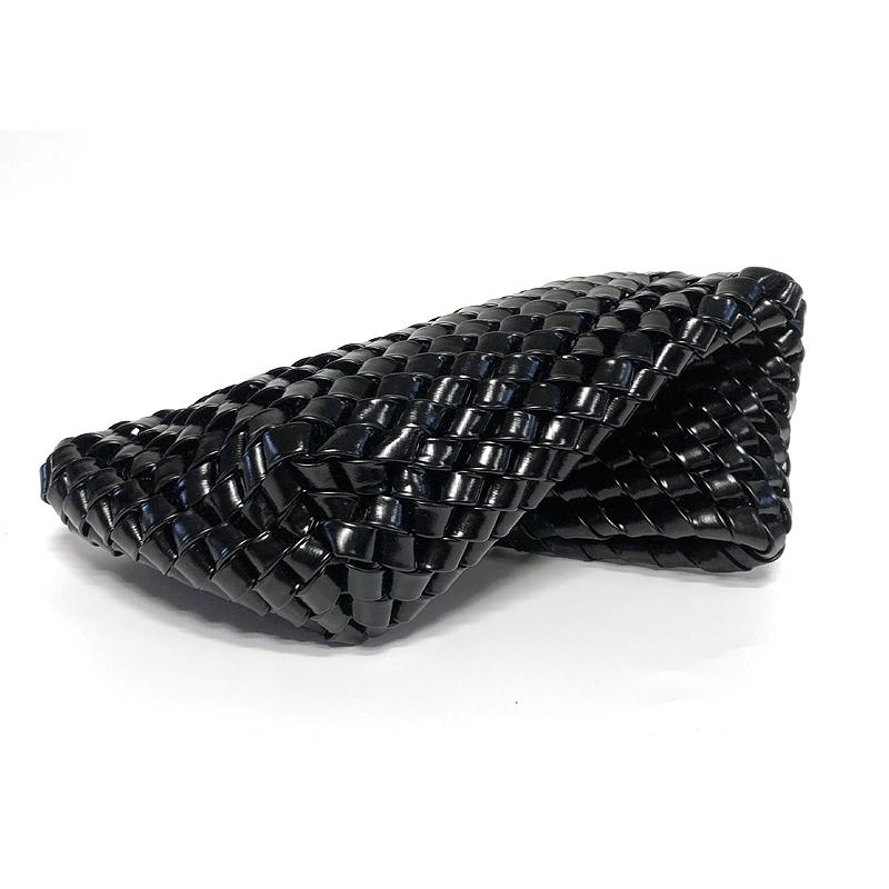 Bottega Veneta Black Structured Clutch Bag 680562V1GN08803