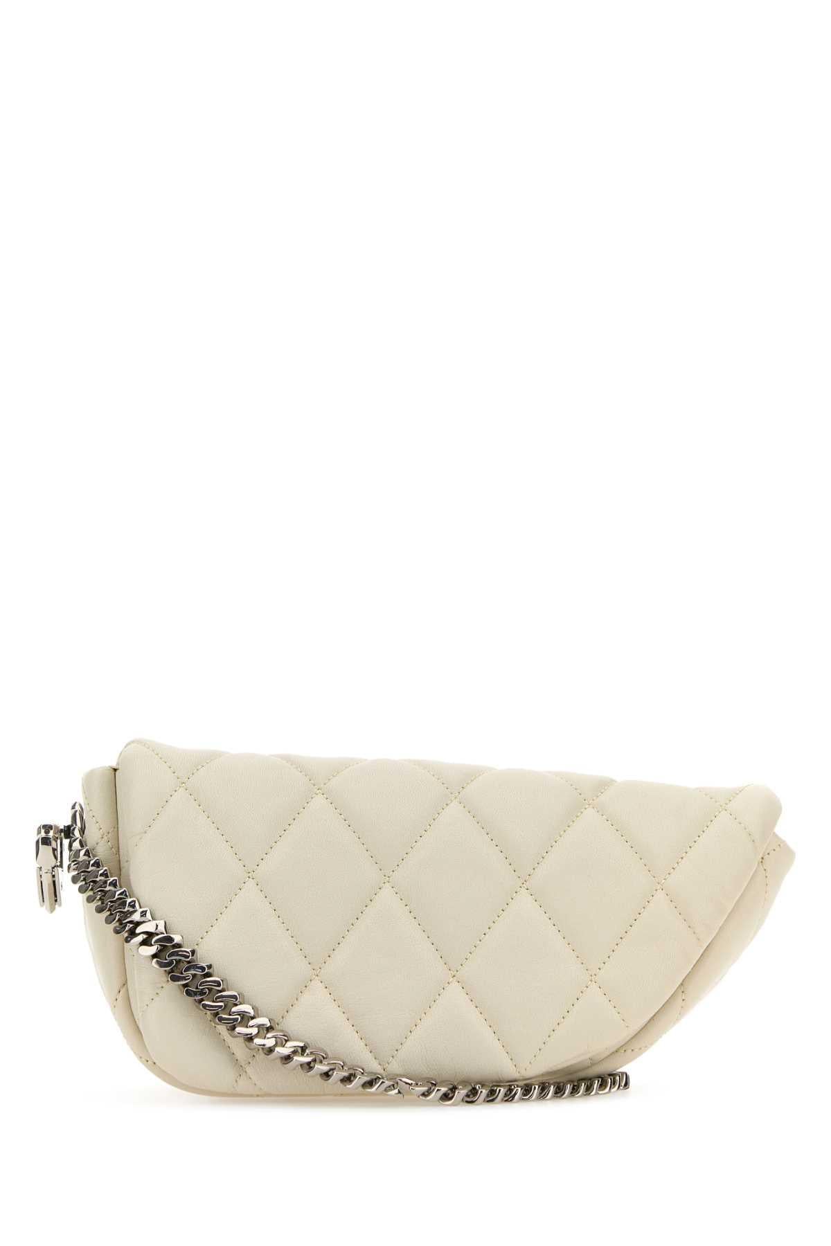 BURBERRY Black Leather Shoulder Bag
