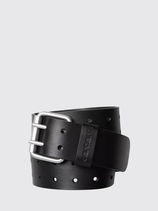 CARHARTT WIP Black Leather Belt