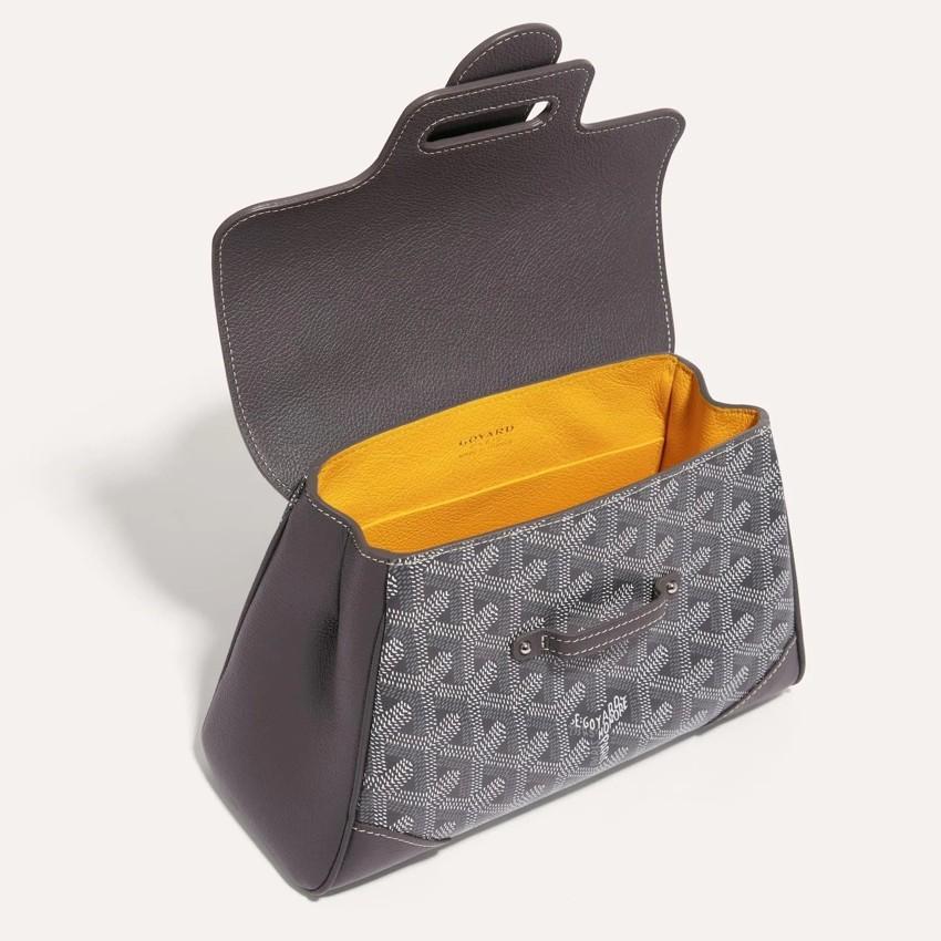 GOYARD Women’s Soft Saigon Mini Tote Bag Gray SAIGONMINTY51 CL51 P