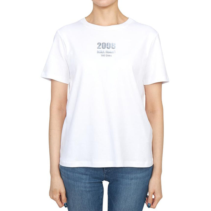 Max Mara QUIETO Short Sleeve T-Shirt White 2519971011