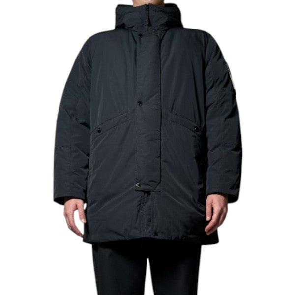 STONE ISLAND Micro Twill Down Puffer Jacket Black Men
