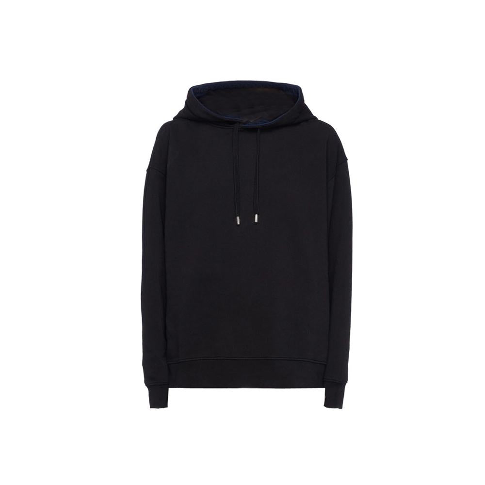 Acne Studios YALA Logo Trim Hoodie Black Men’s