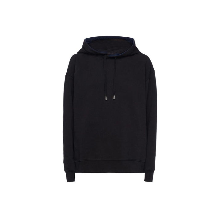 Acne Studios YALA Logo Trim Hoodie Black Men’s