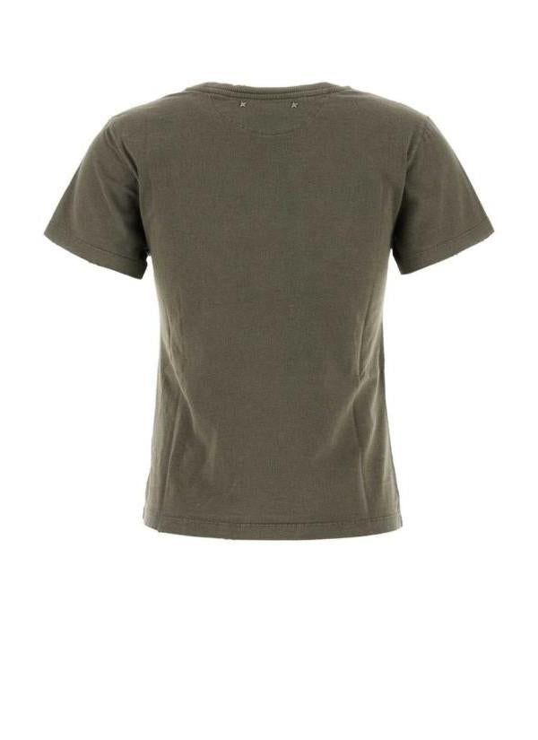 GOLDEN GOOSE Distressed Slim Fit T-Shirt