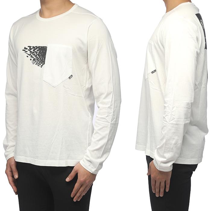 STONE ISLAND Shadow Project White Long Sleeve T-Shirt Men's