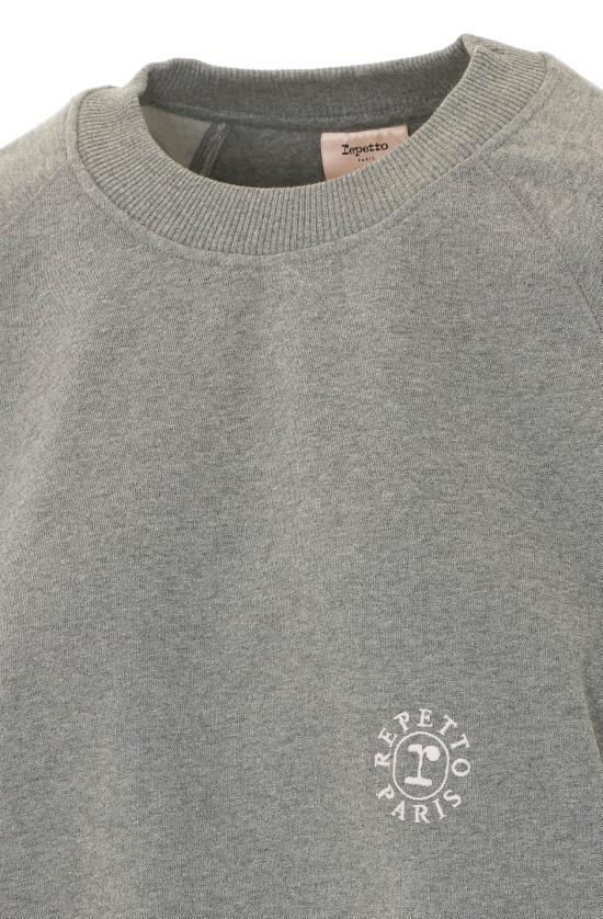 repetto Grey Long Sleeve Sweatshirt