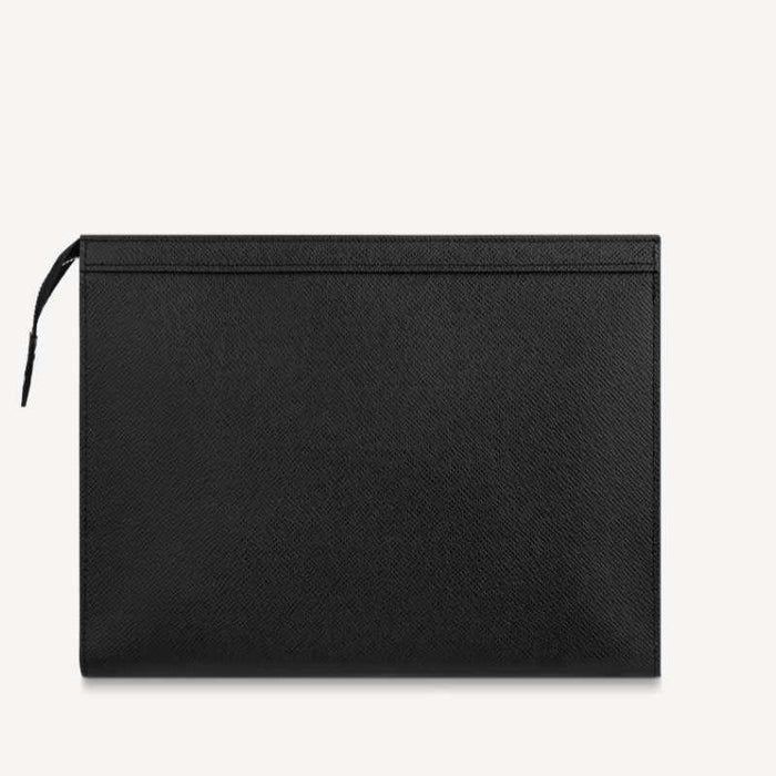 Louis Vuitton Taiga Leather Pochette Voyage Clutch Pouch