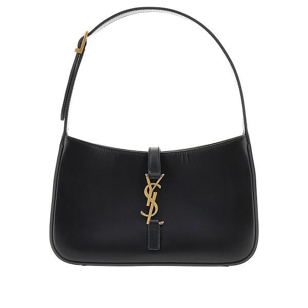 Saint Laurent Black Leather Shoulder Bag