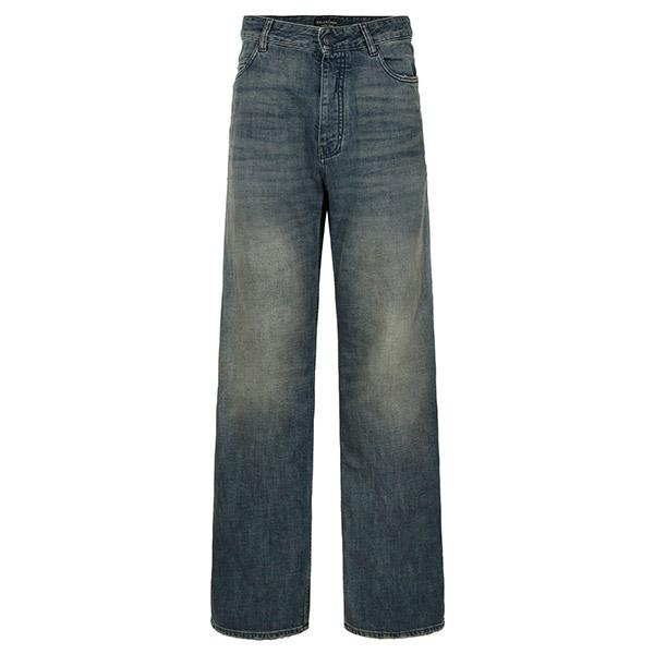 BALENCIAGA Blue Relaxed Fit Denim Jeans for Men 851351 TTW76 3394