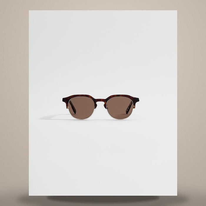 DIOR Brown Tortoiseshell Effect Pantos Sunglasses