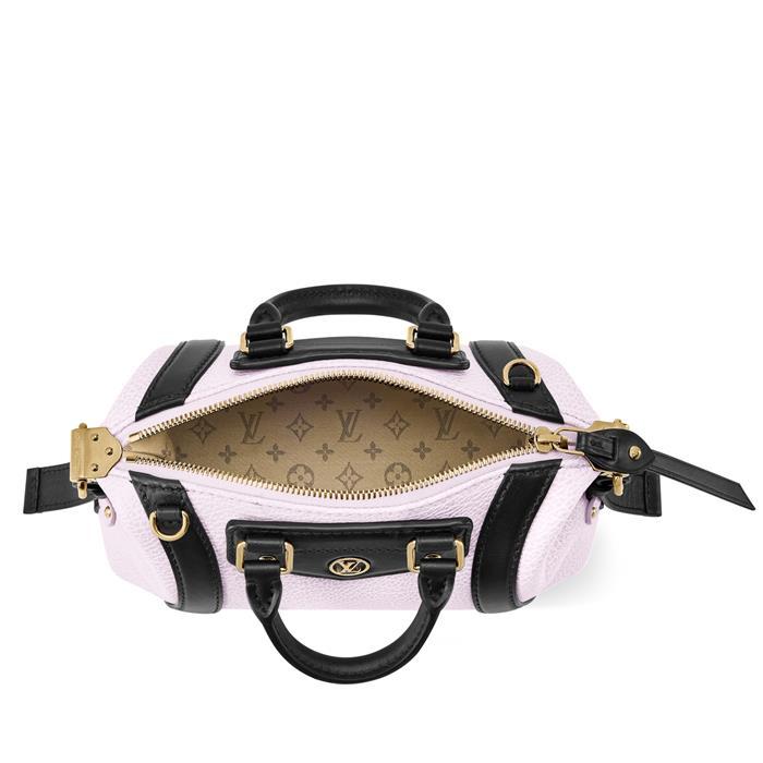 Louis Vuitton Black Leather Nano LV Biker Shoulder Bag