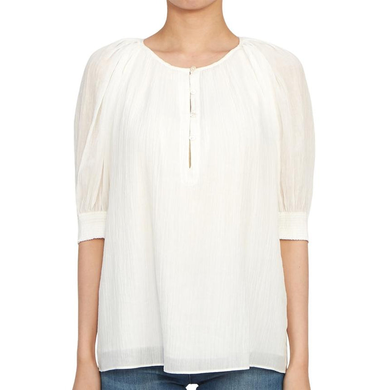 Vanessa Bruno Women’s Blouse Black Cotton Poplin Long Sleeve
