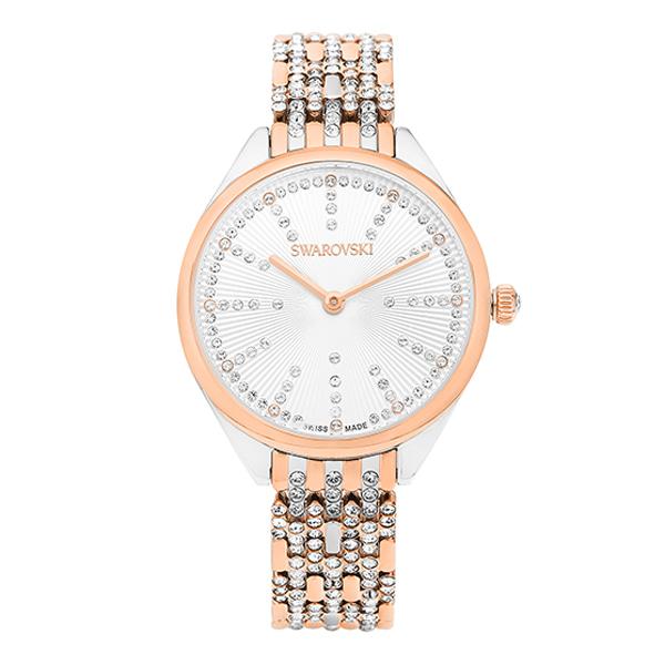 Swarovski Silver-Tone Metal Ceramic Women’s Watch