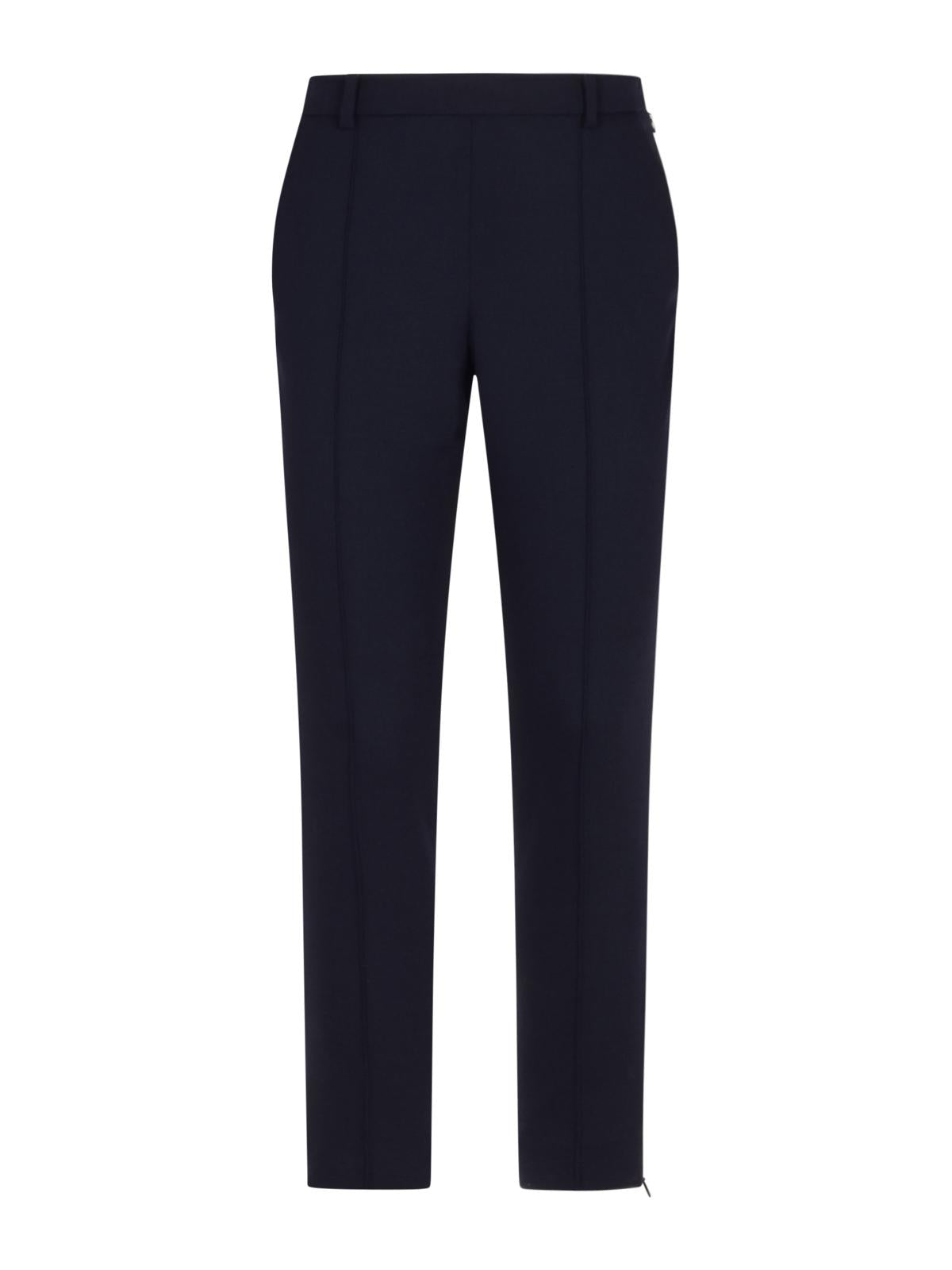 GUCCI Wool Blend Classic Trousers Women’s Beige Pants