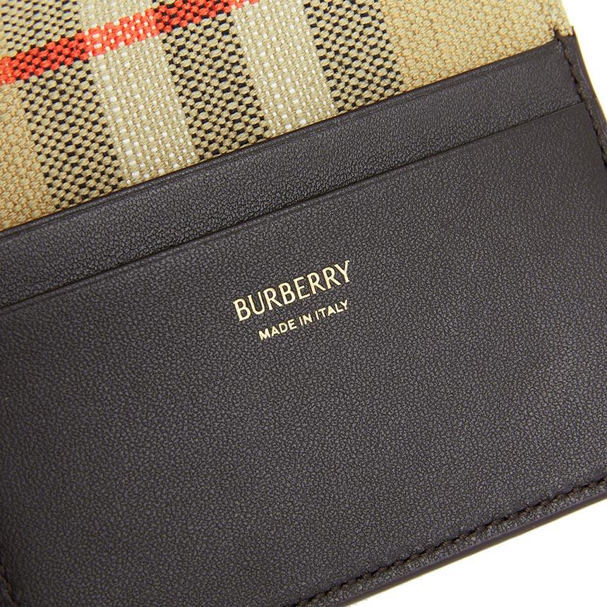 BURBERRY Bloomsbury Leather Women’s Card Holder Wallet 8120491