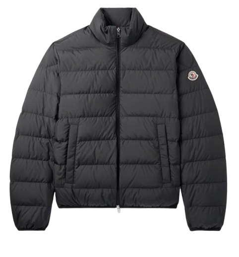 Moncler Black Baudinet Short Down Jacket for Men