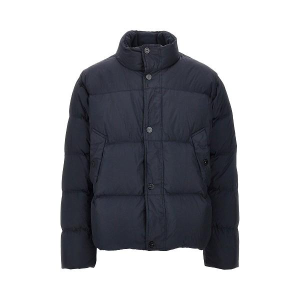 STONE ISLAND Black Down Puffer Jacket Men’s