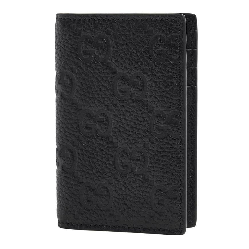 GUCCI Men’s Imprimé Long Card Holder Wallet 835011 AAE1T 1000