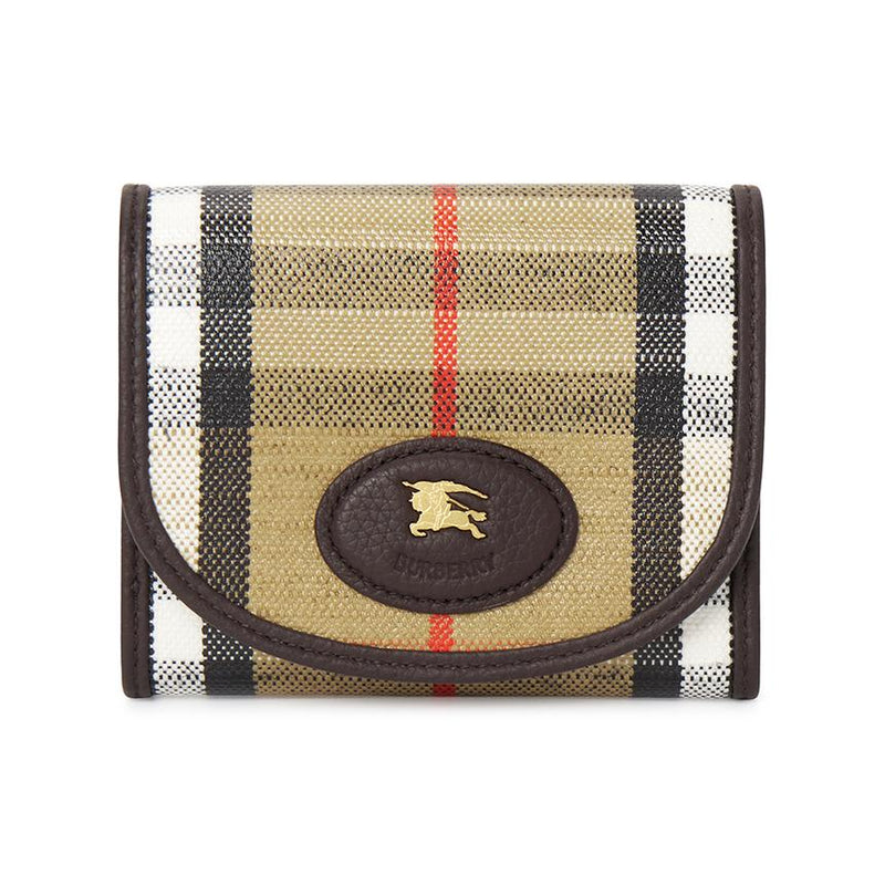 BURBERRY Highland Small Bifold Wallet for Women 8112281