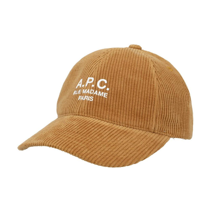 A.P.C. Corduroy Charlie Le Madame Cap M24163 CAF CARAMEL