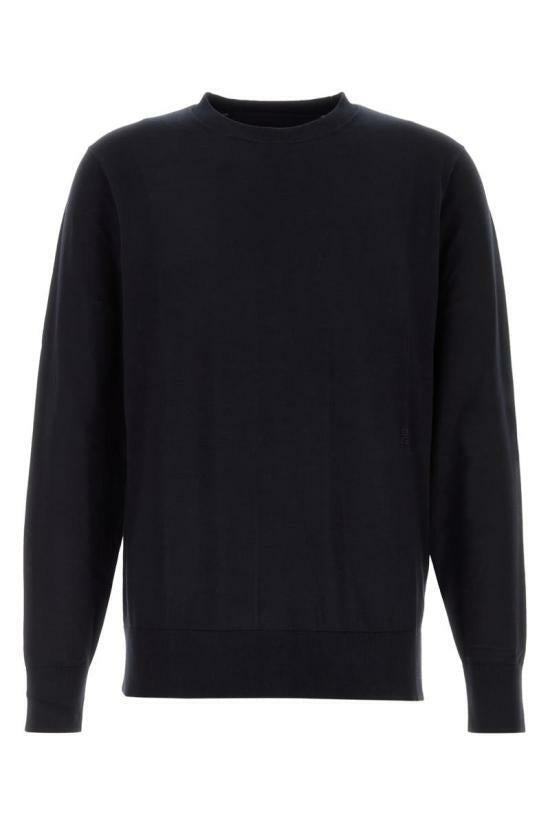 GIVENCHY 4G Logo Silk Cotton Crewneck Sweater BM90S44YJM 403