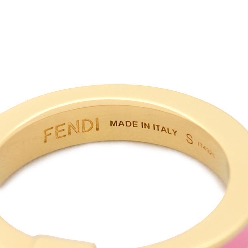 FENDI Forever Women’s Ring Silver-Tone Stainless Steel Jewelry