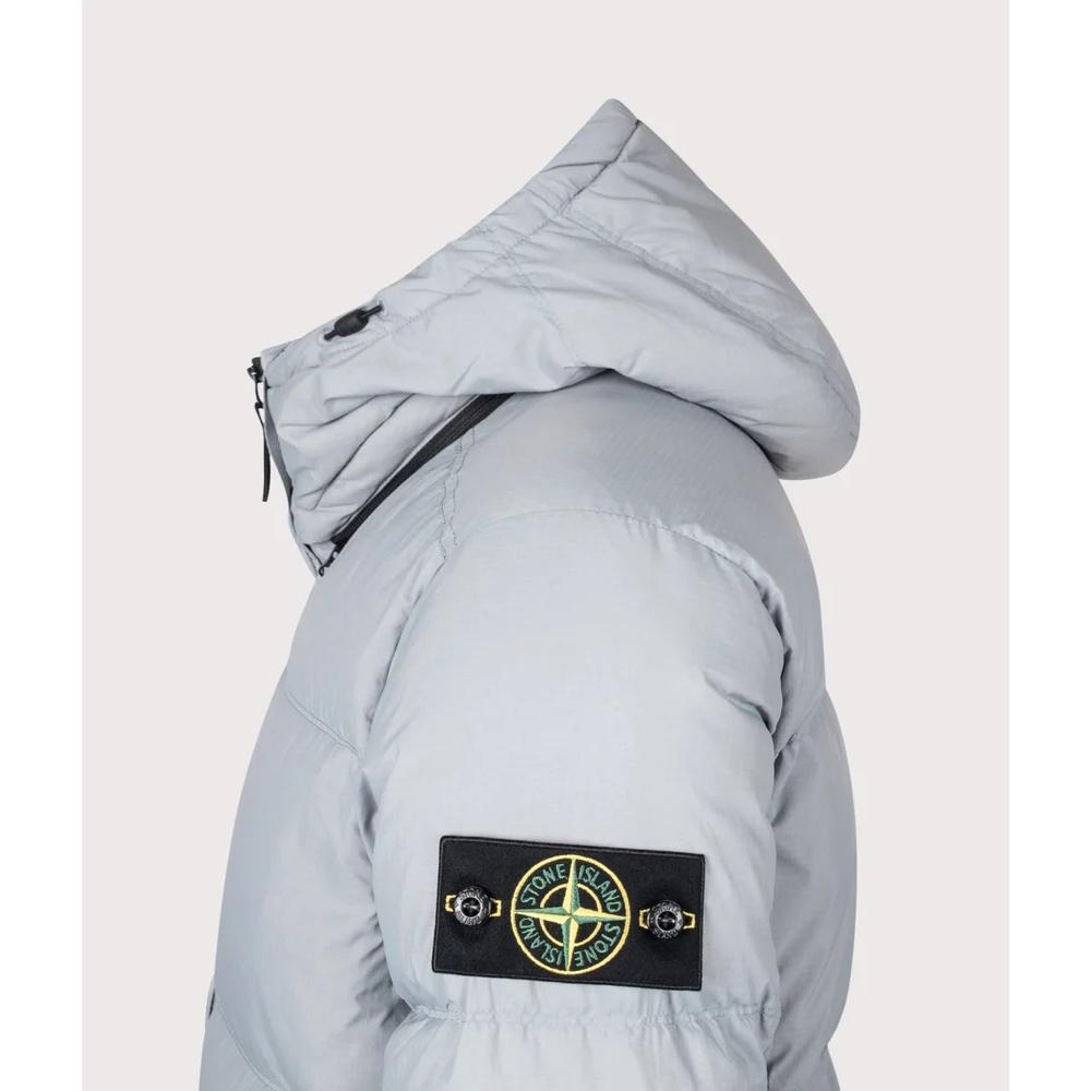 STONE ISLAND Matte Ripstop Cordura Men’s Down Jacket Black