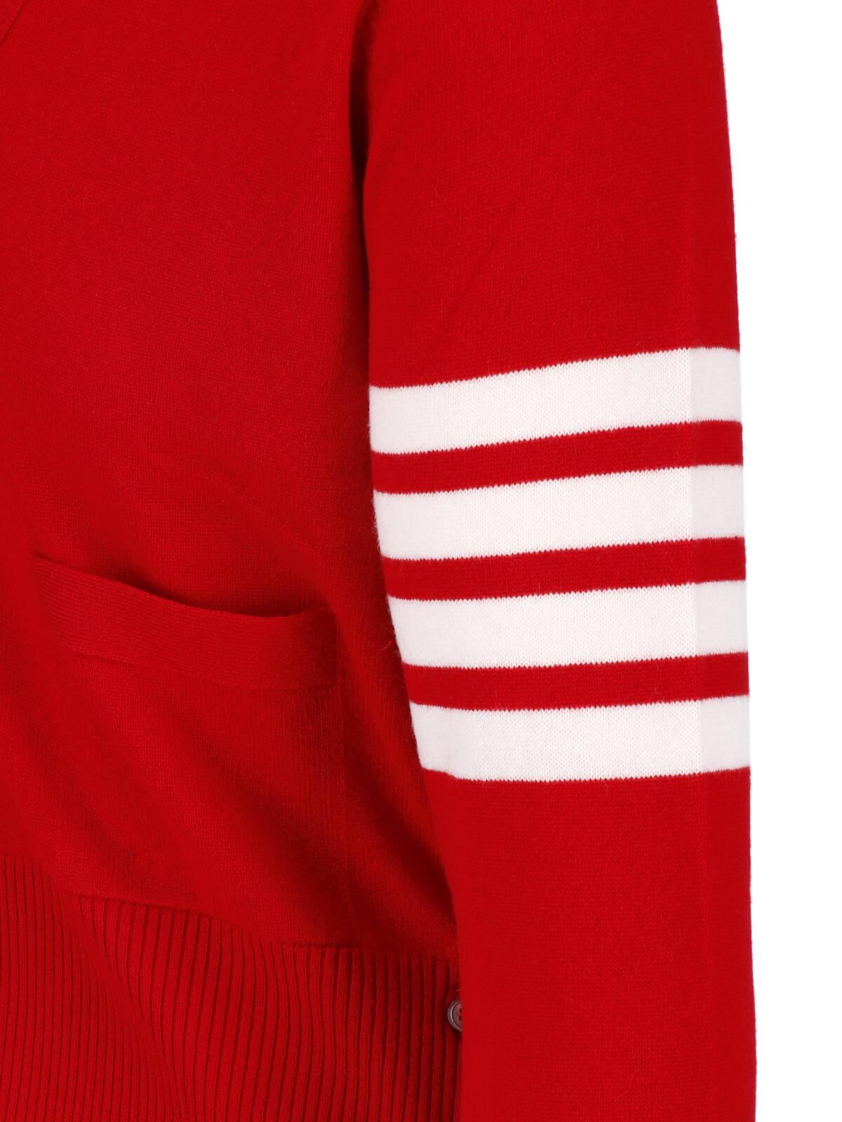 THOM BROWNE Wool Knit Cardigan for Men