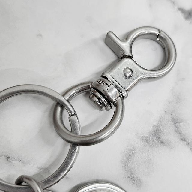 AMI Heart Logo Keyring Key Holder Accessory