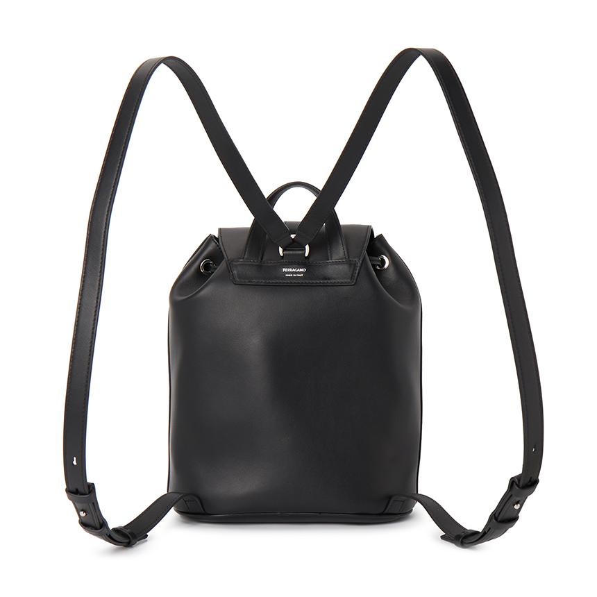 Ferragamo Women’s Leather Backpack Black