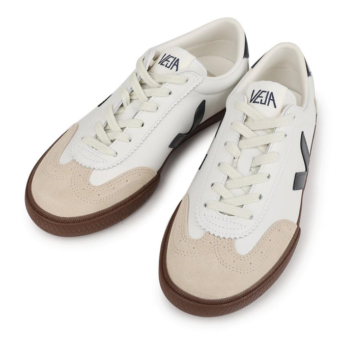 VEJA V-12 Leather White Nautico Low-Top Sneakers VO2003531B