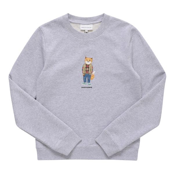 Maison Kitsune Women’s Logo Crewneck Sweatshirt LW00309KM0001 H120