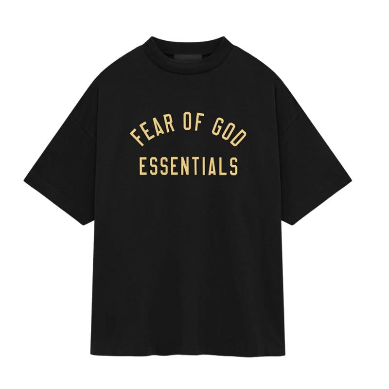 Fear of God Essentials Jersey Crewneck T-Shirt Black