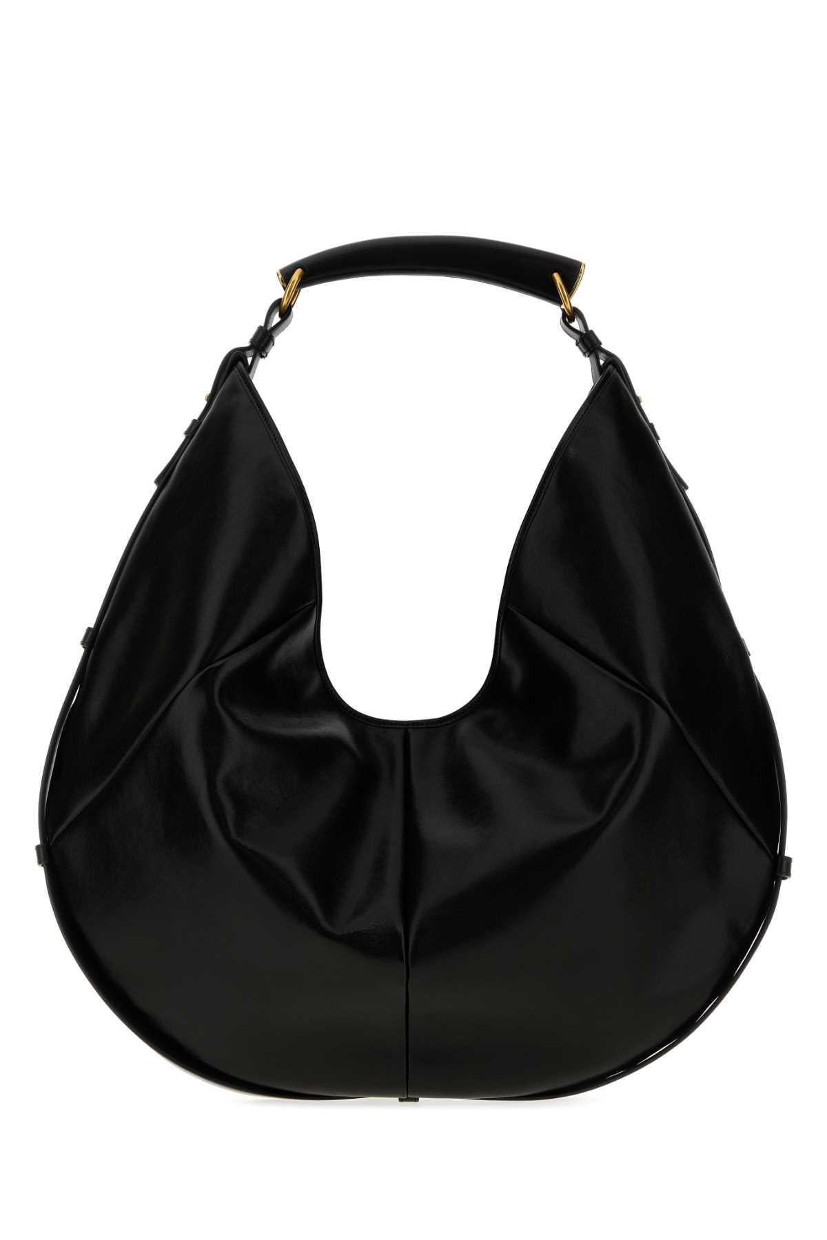 Saint Laurent Black Leather Shoulder Bag