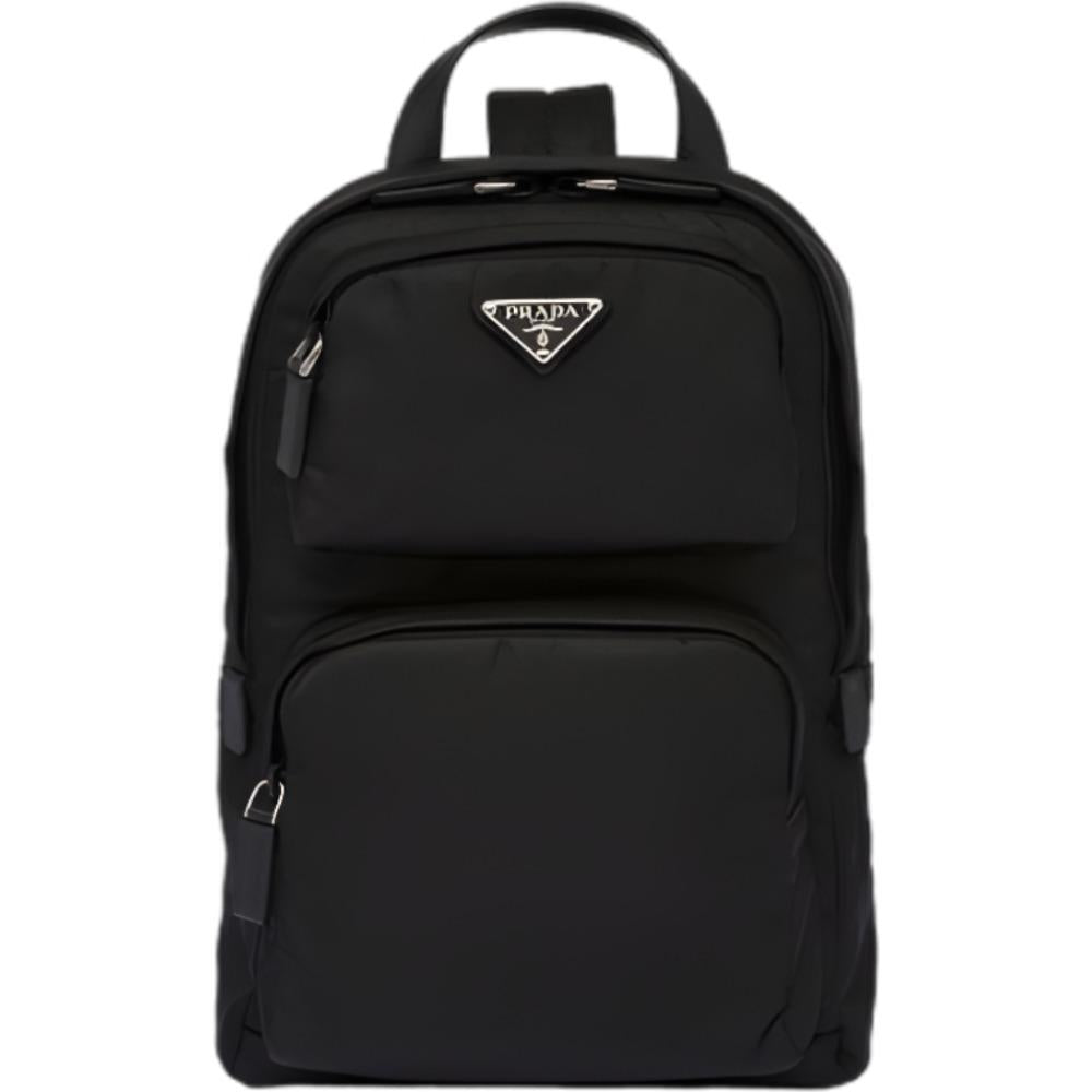 PRADA Re-Nylon Sling Backpack Crossbody Bag Black 2VZ105 2DMG F0002